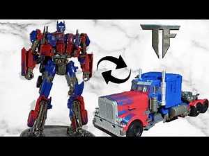 How to Transform! Transformers Baiwei Optimus Prime KO v2