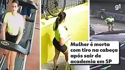 Mulher é morta com tiro na cabeça após sair de academia em SP