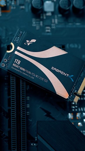 Elevate your storage with the SABRENT Rocket 2242 Gen 4 NVMe SSD! Designed for space-limited devices like the Lenovo Legion Go, Lenovo ThinkPads and more, this SSD works in a PCIe 3.0 slot or 4.0 which able to achieve up to 5GB/s or more with the latter! Grab yours here  https://sabrent.com/collections/memory-and-storage/products/sb-2142-1tb | Sabrent | Facebook