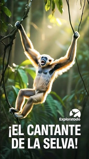 Gibbon the Singing Monkey of the Jungle