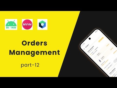 Android Orders Management System | Jetpack Compose, Firebase & MVVM