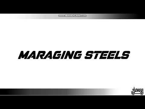Maraging steels - AJJ Engg Part #11