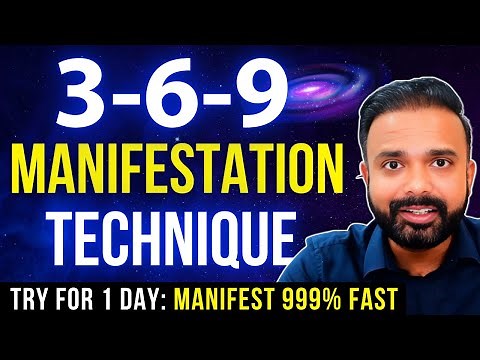 Manifest Your Dream with the 369 Technique Today!