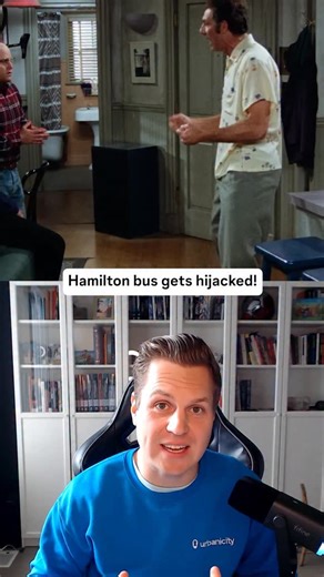 Urbanicity Hamilton on Instagram: "Hamilton bus gets hijacked but the joyrider kept making all the stops! Is this a legendary use of free will or is this man a menace to society? #urbanicity #hamont #hamiltonontario #hsr #news"