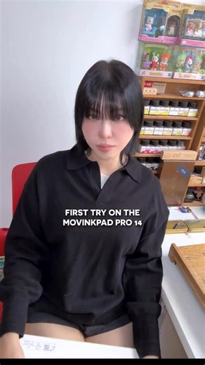 I‘ve always been using a Wacom Intuos, this is my first time drawing with a MovinkPad. Thanks @wacom @wacomhongkong | Little Thunder 門小雷