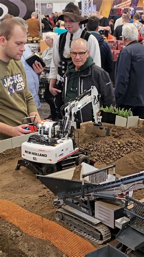 New Holland excavator