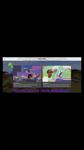 how to set up your Minecraft #Minecraft #BMW #game #roblox
