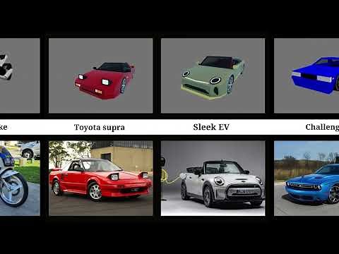 All Vehicles in Game vs Real Life | Brookhaven