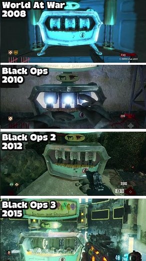 Evolution of Pack A Punch in Black Ops Zombies Part 1 2008-2015 | World at War to Black Ops 3