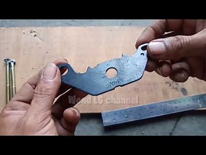 Proses pembuatan bipod sederhana,, kualitas joss