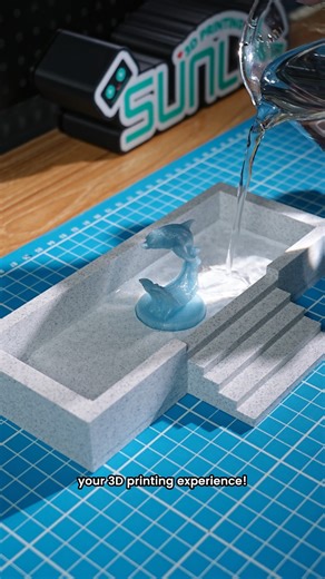 📝 In the previous video, we learned how "Mesh Boolean" can be used to directly modify a model. This video introduces another trick that only allows you to see changes to a model after slicing—"Negative Part". 🔍✨ Filament: High Speed PLA Marble PLA Colorful Galaxy PLA Twinkling Model from MakerWorld: user_2069609845; xijun; EchoX | SUNLU 3D