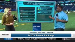 Day 1 is in the 📚! Maurice Jones-Drew ranks his Top 5 2018 #NFLCombine RB performances ⬇️⬇️ | NFL Network