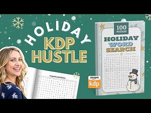 Create & Sell Holiday Word Search Books on Amazon KDP - Book Bolt UPDATE!