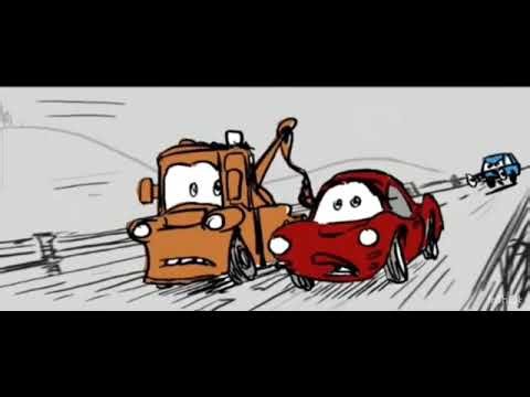 Cars 2 Deleted Scene Train to Spain