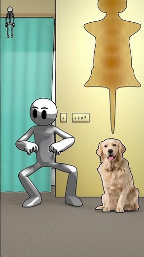 Animated Guy vibing to Markiplier outro music... #shorts