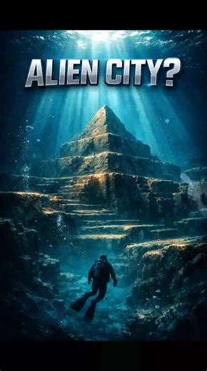 Underwater Alien City Found in Japan? 🌊👽#shorts