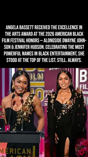 Angela Bassett Just Received One of the Biggest Honors of 2026 — Here's Why It Matters 🥹🏆✨