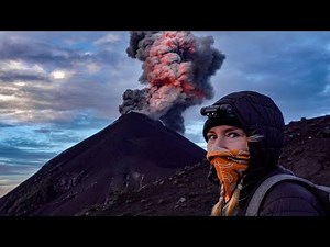 Hiking Acatenango Volcano & Seeing The Most Active Volcano In Central America 🇬🇹 GUATEMALA TRAVEL