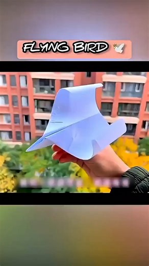 Flying bird 🕊️ #papercraft #diy #shorts