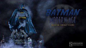 This watchful protector stands atop a gargoyle... a GARGOYLE! That's pretty amazing. Less than 20 pieces left! Learn more about adding Batman to your collection here: http://bit.ly/1TBqWlh | Sideshow Collectibles