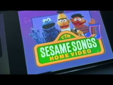 Sesame Songs Home Video (1996) Low Pitched