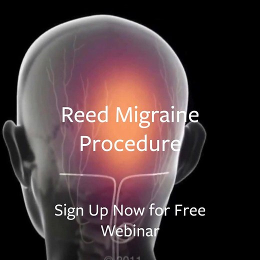 6 comments | REED MIGRAINE PROCEDURE featured on Fox News and The Doctors Show. Over 110 medical studies by such institutions as the Mayo Clinic and Duke University confirm success. 1000s already treated. View our informational webinar to see if you are a candidate. | Reed Migraine: Inventors of the Reed Procedure | Facebook