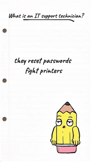 What is an IT-support technician?