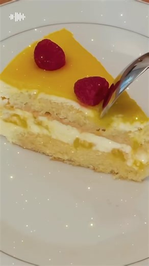 Mango Cake 🥭 #mango #homemaderecipe easyrecipe #quickrecipe #pastry #pastry