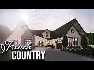 Bloxburg Speedbuild: Cottagecore French Country Farmhouse