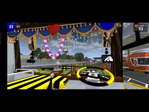 new cabin view with driving in gujrat Traffic mod gujrat bus simulator indonesia gujrat viral mod