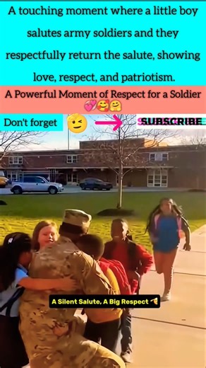 A Little Salute, A Big Moment 🇺🇸✨#Gratitude #Inspiration #ProudMoment #Unity #Kindness #Community