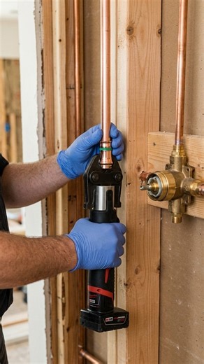 How to Connect Copper Pipes Without Soldering or Fire.