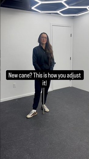 New cane? This is how to adjust it! #physicaltherapy #surgery #painfuljoints #pain #howto #caregiver