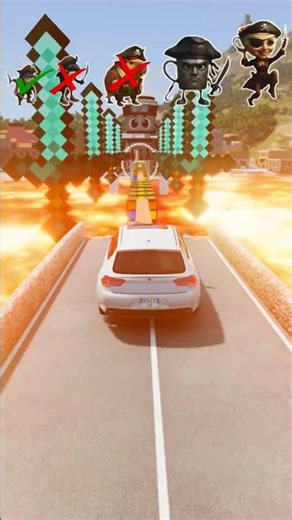 🏆🚓🚌Big And Small Pirates Italian Brainrot Characters vs Rubik's Cube Bridge! #italianbrainrot