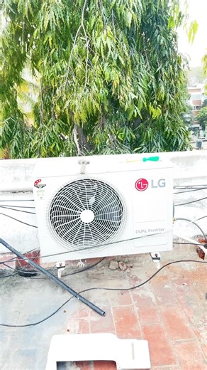 LG Split AC Installation Complete ✅ #acservice #accircuits #airconditioner #shorts#shortvideo#sehar