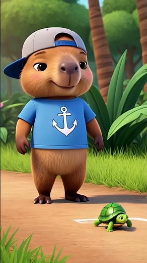 🐹🐢 “Capybara + Turtle = Slow Race”
