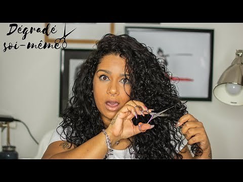 SE COUPER LES CHEVEUX soi même en dégradé