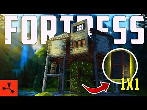 I Built a 1x1 fortress in Rust as a solo...