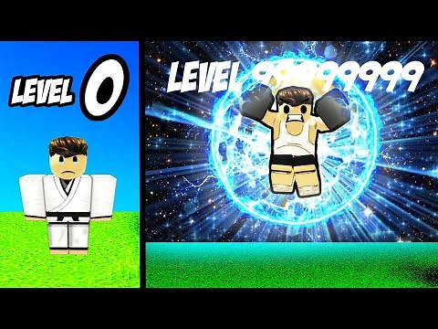 Learning MAX LEVEL KARATE in Roblox!