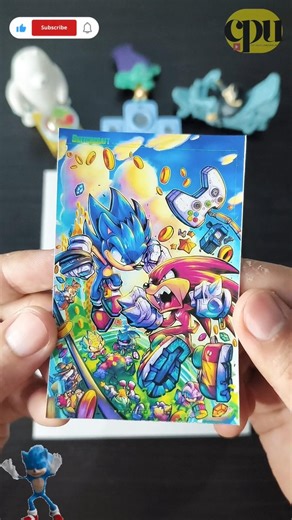 Battle of Sonics The Hedgehog 🔥 Cut & Paste Sticker ASMR