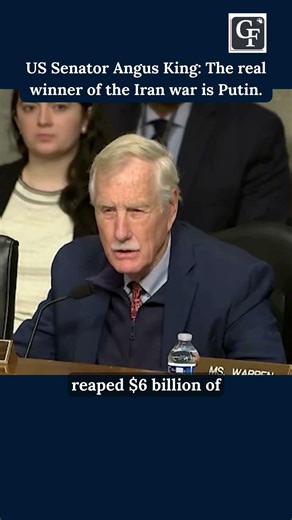 US Senator Angus King: ‘Putin Is Winning the Iran War’