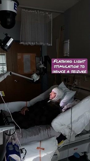 EMU-Flashing Light Stimulation to Induce a Seizure