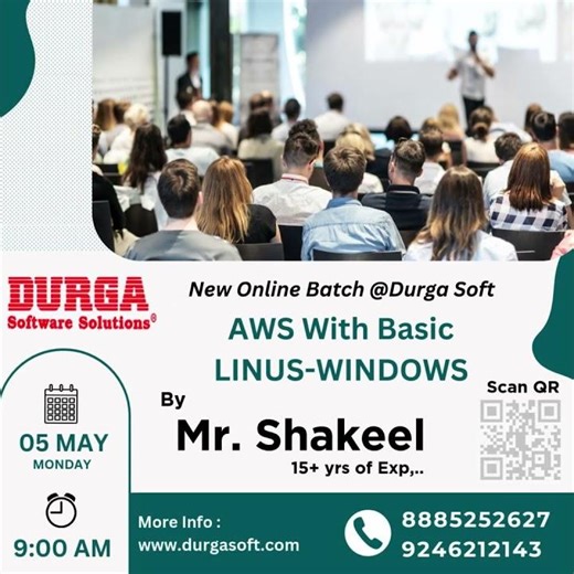 🚀 New Online Batch Starting at DURGA Software Solutions!