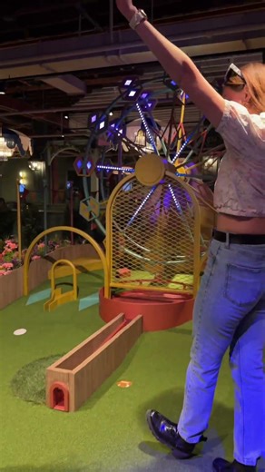 Did you know that this new Boston mini golf also includes 30 minutes of unlimited arcarde games with