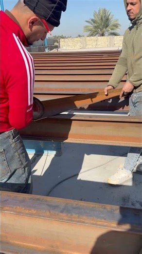 Mind-Blowing Steel Fabrication Skills #SteelWork #MetalFabrication #WeldingLife