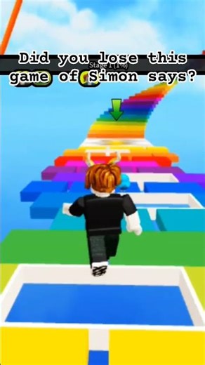 You Will Lose This Game Of Simon Says 😱 #roblox #shorts