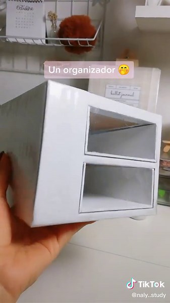 Ideas para hacer un organizador de cartón