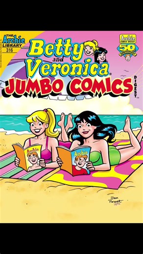 Beach reading recommendation! #archie #archiecomics #archieisforever #summer #sharks #reading #archieiseverything #voiceeffects