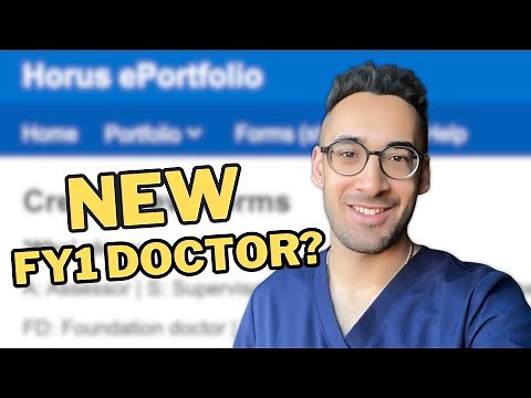 New Foundation Year 1 Doctors QUICK Mandatory Horus Portfolio Guide