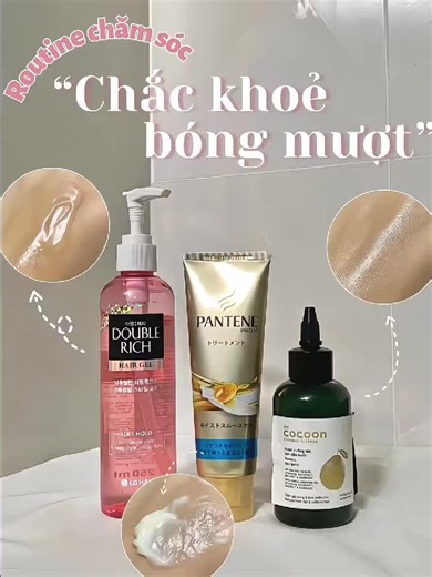 Routine chăm sóc tóc